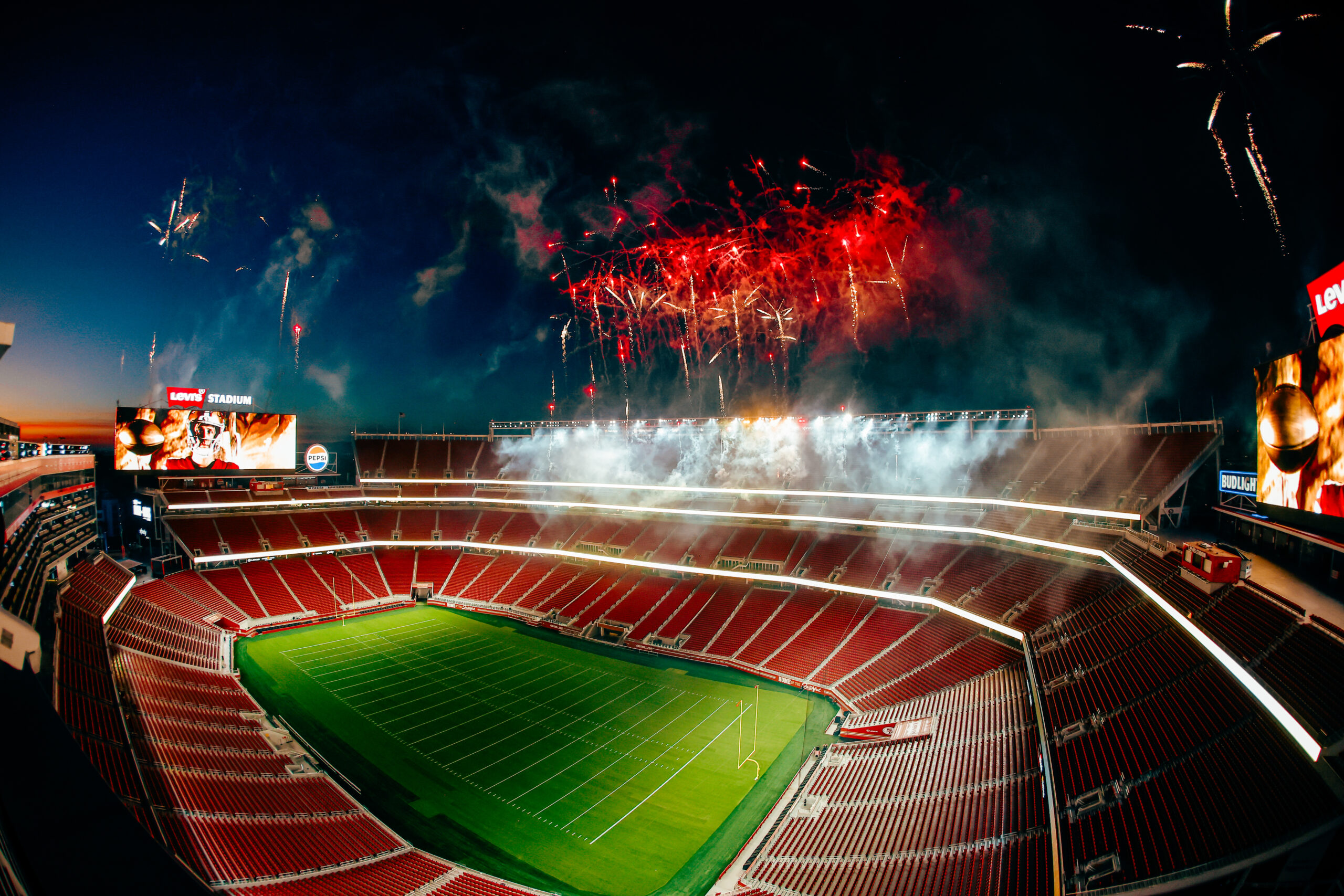 San Francisco 49ers Schedule 2026 featured image showing NFL stadium and 49ers season schedule
