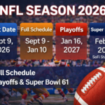 NFL Season 2026: Start Date, Schedule, Playoffs & Super Bowl Guide