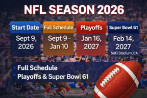 NFL Season 2026: Start Date, Schedule, Playoffs & Super Bowl Guide