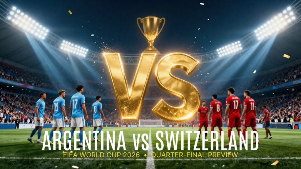 Argentina vs Switzerland FIFA World Cup 2026 Quarter Final Preview